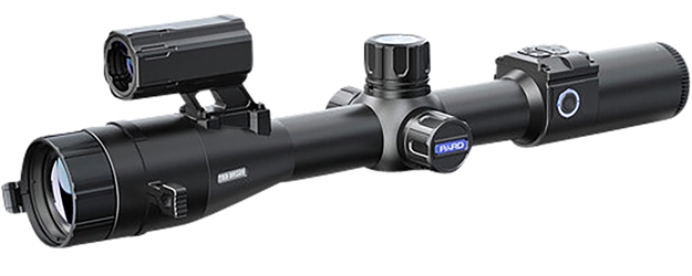 Picture of  Pard Ts3645lrf Ts36/45 Lrf Thermal Rifle Scope W/Laser Rangefinder, Black 2.8X45mm, Multi Reticle, 2X/4X/6X Zoom, 640X480 50Hz Resolution