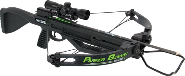 Picture of Parker Bows Crossbow Kit Challenger II Youth 4X MR Scp 300Fps Blk