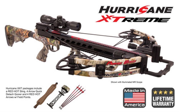 Picture of Parker Bows Crossbow Kit Hurricane Xxt IR Scope 380Fps Next Vista