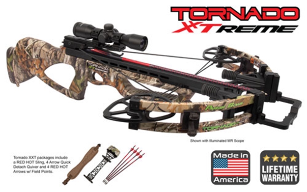 Picture of Parker Bows Crossbow Kit Tornado Xxt IR Scope 365Fps Next Vista