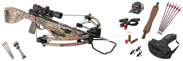 Picture of Parker Bows Thunderhawk Pro Crossbow 330 Fps 175 Pound Draw Perfect Storm IR