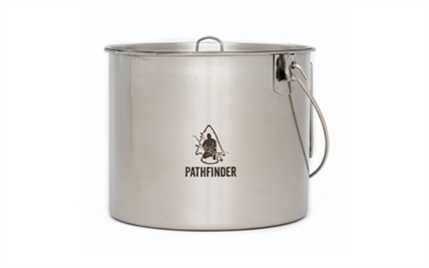 Picture of Pathfinder 120Oz Bush Pot/ Lid Set PF120BP-102