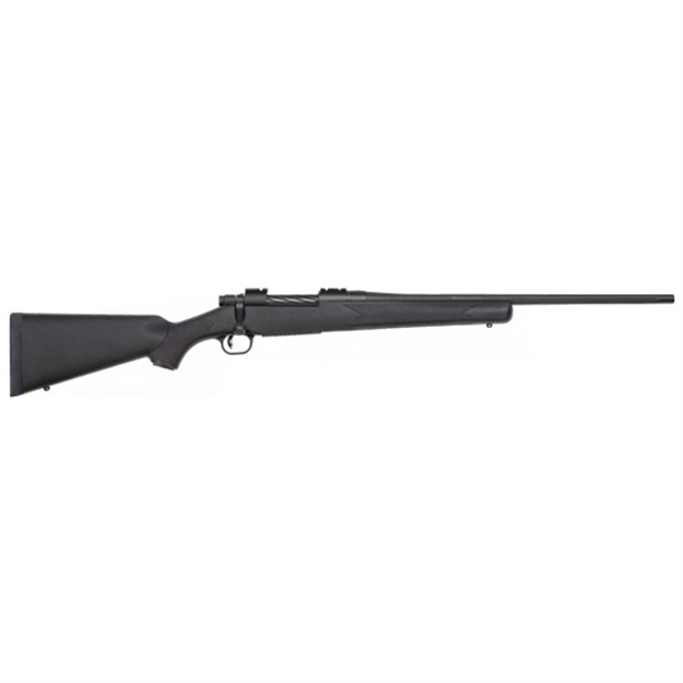 Picture of  Mossberg 27884 Patriot  Full Size 270 Win 5+1 22" Matte Blued Fluted Barrel, Drilled & Tapped Matte Blued Stainless Steel Receiver, Fixed Synthetic Stock, Right Hand 015813278843