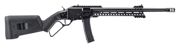 Picture of  Patriot Ordnance Factory 01891 Tombstone  9Mm Luger 20+1 16.50" Black Threaded Barrel Black, Aluminum Receiver W/Picatinny Rail, M-Lok Handguard, Magpul Sga Black Synthetic Stock, Right Hand