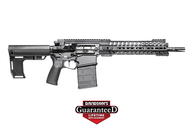 Picture of Patriot Ordnance Factory 01389 Revolution Gen4 Semi-Automatic 308 Winchester/7.62 Nato 14.5" 20+1 6-Position Mft Bms Minimalist Black Stk Black
