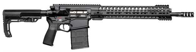 Picture of  Patriot Ordnance Factory 01564 Revolution Gen4 6.5 Creedmoor 20" 20+1 Black Hard Coat Anodized Adjustable Magpul Prs Stock 14.5" M-Lok 847313015648