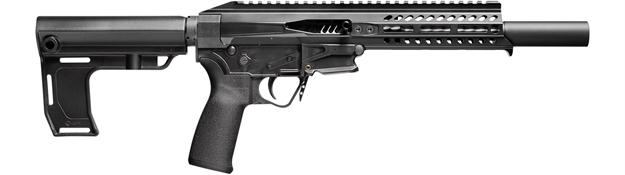 Picture of Patriot Ordnance Factory Patriot Ordnance Factory Rebel Pistol, .22 Lr, 8" Barrel, Mft Pistol Brace, Black, 10-Rd 01664 847313016645