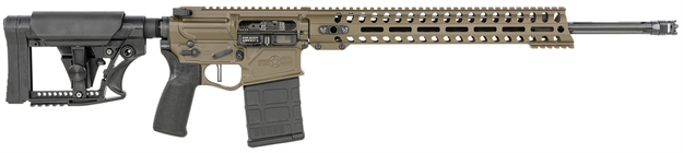 Picture of  Patriot Ordnance Factory 01737 Rogue Prescott 6.5 Creedmoor 20" DI 20+1 Patriot Brown Rec/14.50" Renegade M-Lok Stainless Steel Fluted Barrel Black Adjustable Stock Black Polymer Mft Grip Right Hand 847313017376