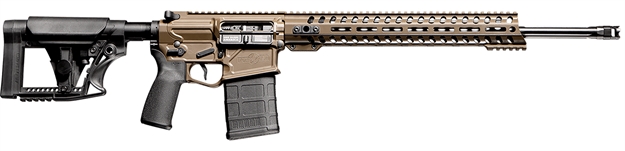 Picture of  Patriot Ordnance Factory 01840 Prescott  6 Creedmoor 20+1 22" Patriot Brown Cerakote