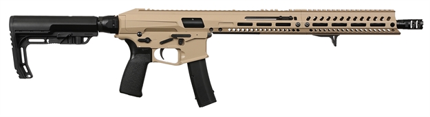 Picture of  Patriot Ordnance Factory 02062 Phoenix  9Mm 10+1 16.50" Flat Dark Earth Cerakote Picatinny Rail