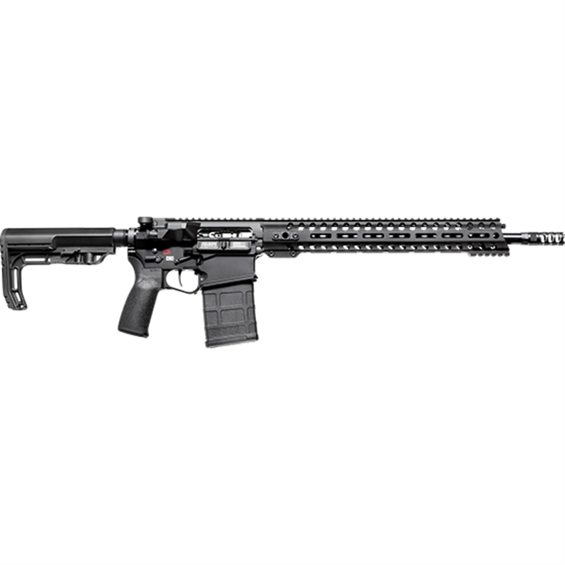 Picture of  Patriot Ordnance Factory 01581 Revolution  308 Win,7.62X51mm Nato 16.50" 20+1 Black Hard Coat Anodized 6 Position Mft Bms Minimalist Stock 847313015815