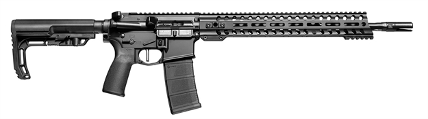Picture of Patriot Ordnance Factory Minuteman 350Leg 16.5 Renegade Rail Blk 01646 847313016461