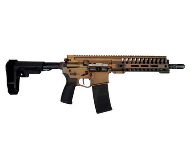 Picture of Patriot Ordnance Factory P-415 Edge Pistol 5.56Mm 10.5" 30Rd Mlok Bronze!