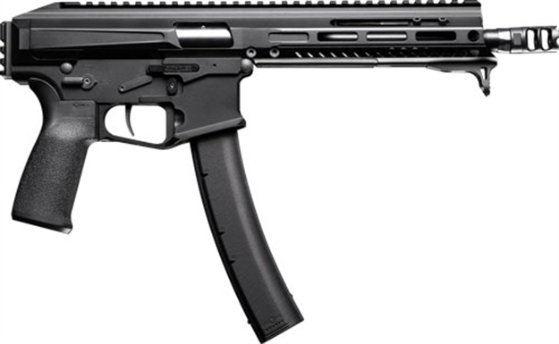 Picture of Patriot Ordnance Factory Phoenix Pistol W/Qd End Cap 9Mm 8" M-Lok Black! POF01801 847313018380