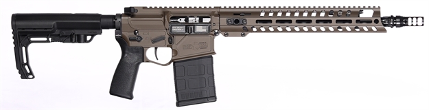 Picture of  Patriot Ordnance Factory 02064 Rifle Rogue 308 Win 20+1 13.75" Patriot Brown Cerakote 847313020642