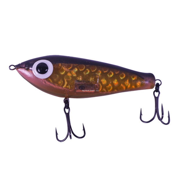 Picture of Paul Brown Fat Boy Pro 3 1/2", 7/8 Oz., Black Back/Gold Flat Insert/Orange Belly