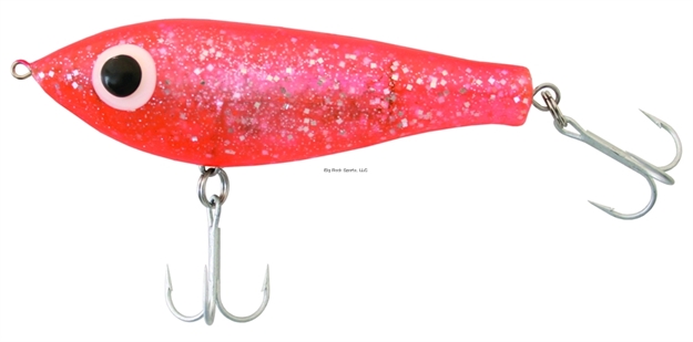 Picture of Paul Brown Fat Boy Rattling Twitchbait, 3 1/2", 7/8 Oz, Pink Silver, Suspending