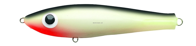 Picture of Paul Brown Original Soft Body Rattling Twitchbait, 3 5/8", 3/4 Oz, Pearl/Black Back, Suspending