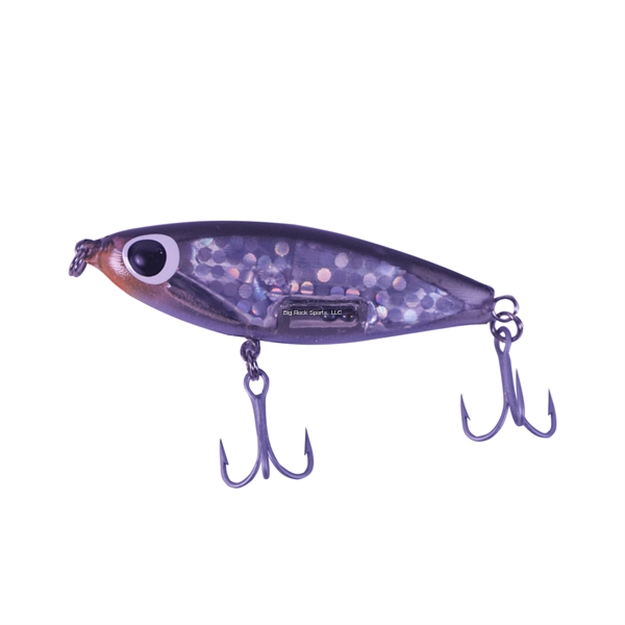 Picture of Paul Brown Soft Dine 2 5/8", 3/8 Oz.,  Black Back/Silver Dot/ Pearl Belly/Orange Throat