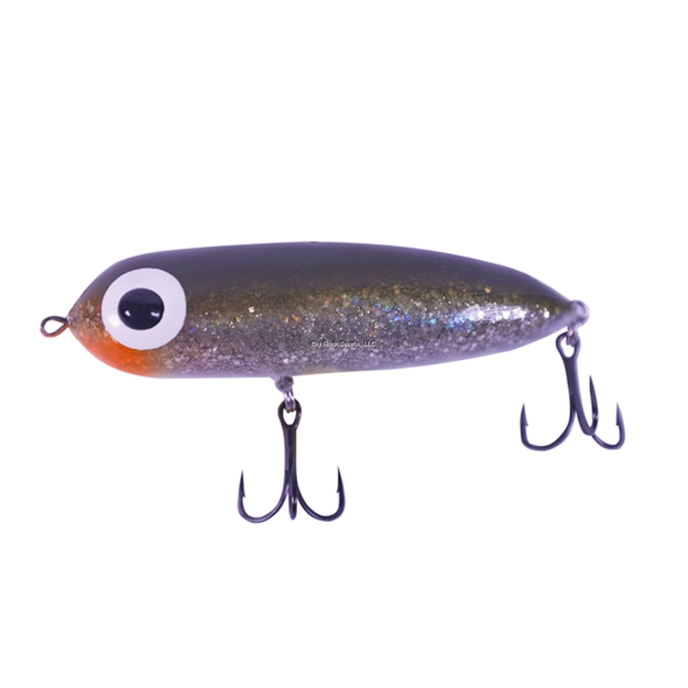 Picture of Paul Brown Soft-Dog Soft Body Top Water Lure, 3 3/4", 7/8 Oz, Green Back/Silver Glitter