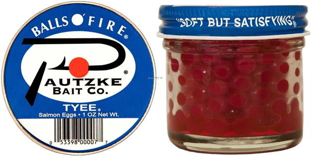 Picture of Pautzke Balls O' Fire Salmon Eggs Tyee 1Oz