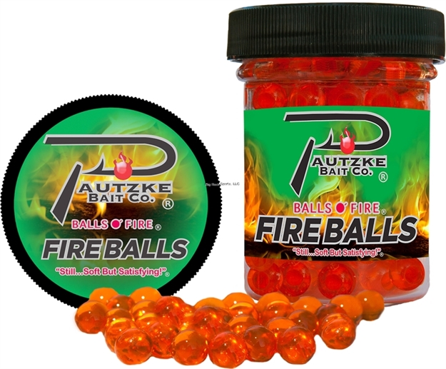 Picture of Pautzke Fire Balls 1.65Oz, Orange/Shrimp