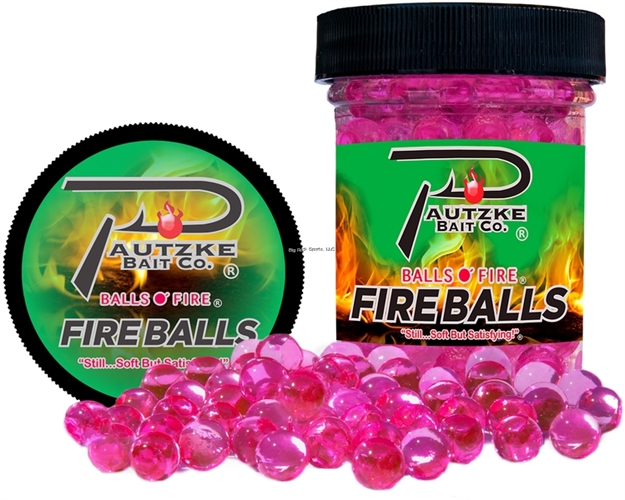 Picture of Pautzke Fire Balls 1.65Oz, Pink/Shrimp