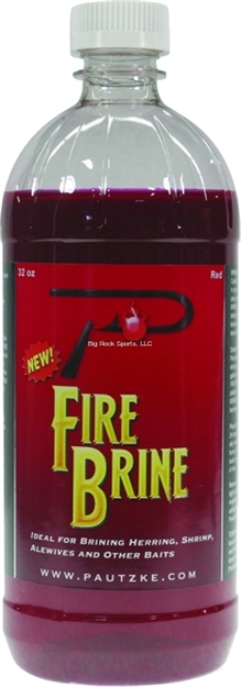 Picture of Pautzke Fire Brine Egg Cure, 32 Oz,  Red