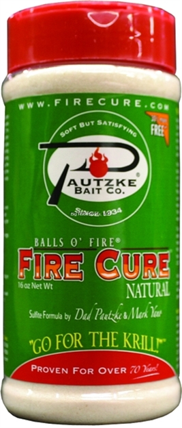 Picture of Pautzke Fire Cure 16Oz Natural Egg Cure