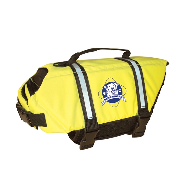 Picture of Paws Aboard Doggy Life Jacket Yel XS