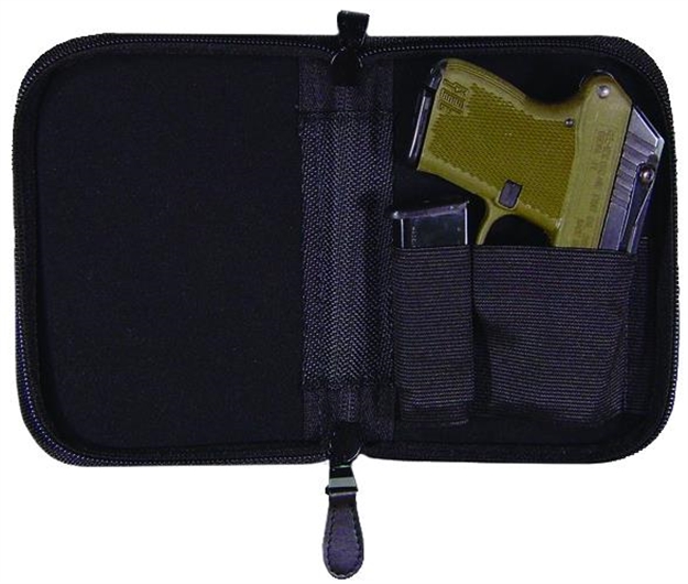 Picture of Peace Keeper Npclblk Holster-Mate Large Pistol Case Nylon Blk