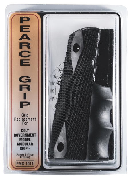 Picture of Pearce Grip Pgm1911 Modular Grip System  Black Rubber For 1911 Government PMG-1911 605849400037