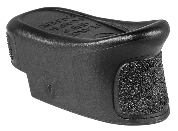 Picture of Pearce Grip Pgmps+ Magazine Extension  Made OF Polymer With Texture Black Finish & 1" Gripping Surface For S&W M&P Shield, M&P Shield M2.0 (Adds 2Rds 9Mm Luger, 1Rd 40 S&W) PG-MPS+
