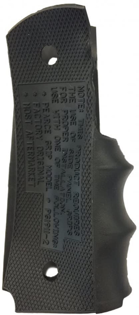 Picture of  Pearce Grip Pmgom Modular Grip System  Black Rubber For 1911 Compact
