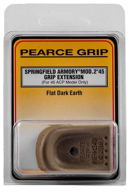 Picture of Pearce Grips Spring XD Mod 2 45 Series Grip Ext. Fde PGM2.45FDE