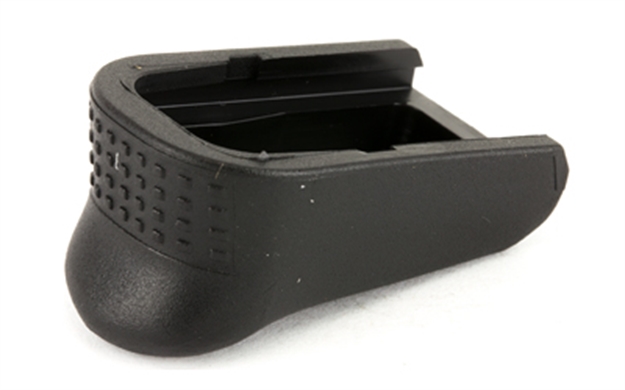 Picture of Pearce Grip Pg43+1 Magazine Extension  Made OF Polymer With Black Finish & 3/4" Gripping Surface For Glock 43 (Adds 1Rd) PG-43+1 605849200477