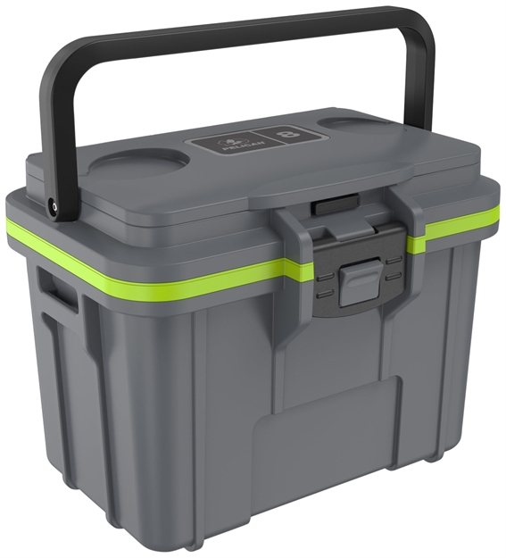 Picture of Pelican Products Coolers IM 8 Quart Gray/Green Ice Pack & Storage 8Q1DKGRYEGRN 019428182847