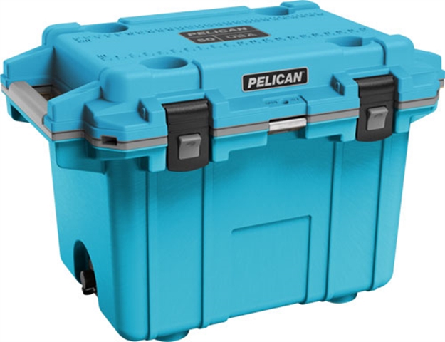 Picture of Pelican Coolers IM 50 Quart Elite Blue/Gray! 50Q1CLBLUGRY