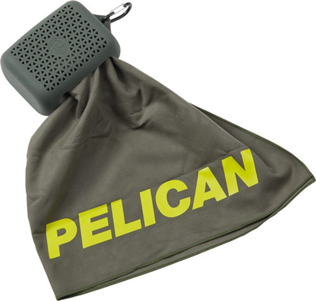 Picture of Pelican Multi Use Towel W/ Carry Case Olive Drab! PP046042