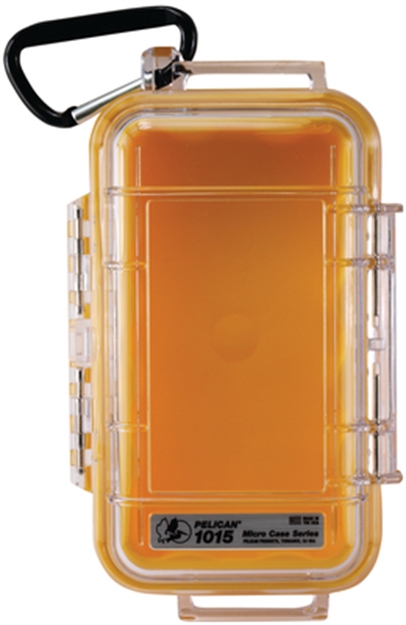 Picture of Pelican 1015 Micro Case Yellow/Clear