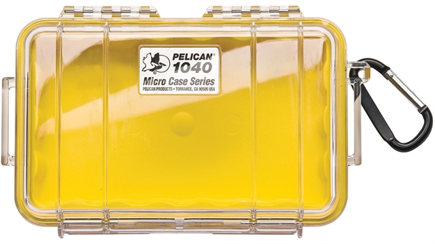 Picture of Pelican 1040 Micro Case Yellow/Clear