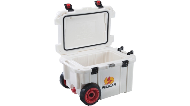 Picture of Pelican Products 45Qt Elite Cooler Wht Wheel