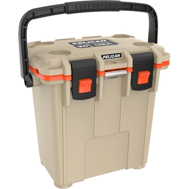 Picture of Pelican Products 20Qt Elite Cooler Tan/Org