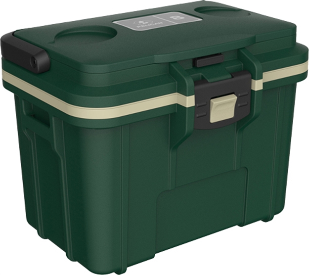 Picture of Pelican Products Coolers IM 8 Quart Hunter Green/Tan W/Ice Pack 8Q1HGRTAN 194281860436