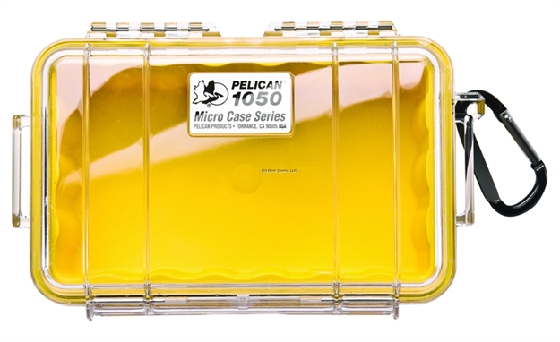 Picture of Pelican 1050 Micro Case Yellow/Clear