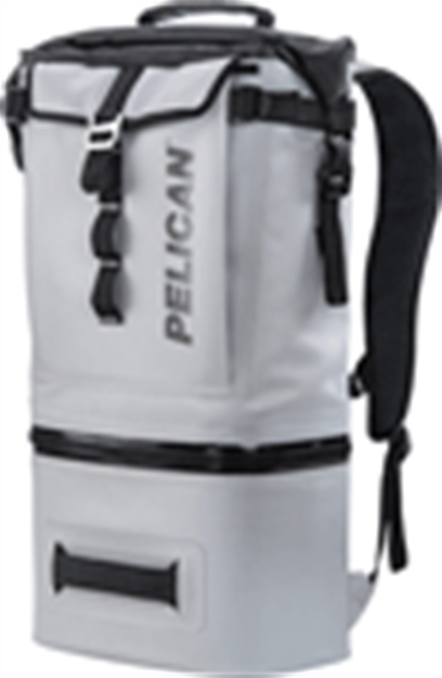 Picture of Pelican Products Soft Cooler Backpack Compression Molded Grey