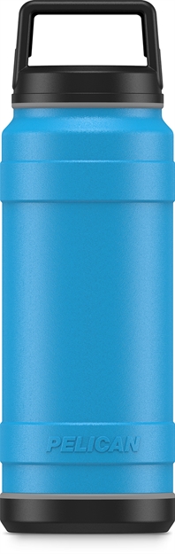 Picture of Pelican Products Traveler 18 OZ Bottle Screw Top Leak Proof SS Blue<