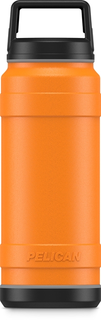 Picture of Pelican Products Traveler 18 OZ Bottle Screw Top Leak Proof SS Orng<
