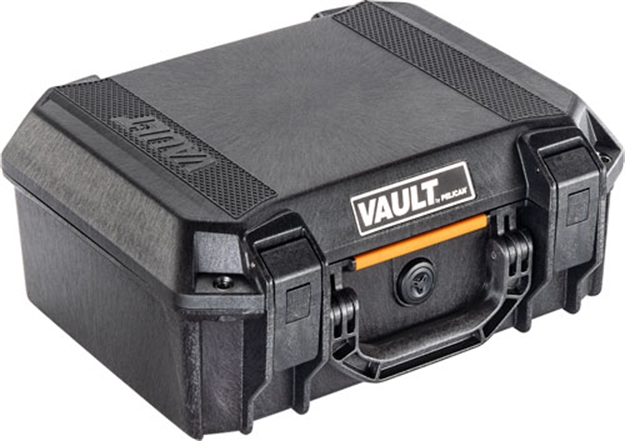 Picture of Pelican Products Vault Medium Pistol Case W/ Foam Black