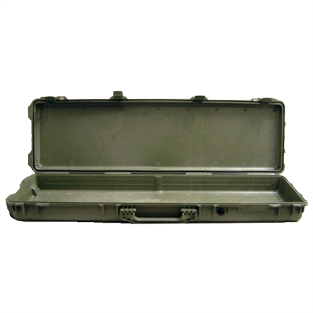 Picture of Pelican 1750 Protector Long Case With Wheels Polypropylene OD Green 53" X 17.437" X 6.062" (Exterior)
